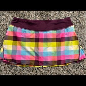 Lululemon Run: Pace Setter Skirt. size 10.